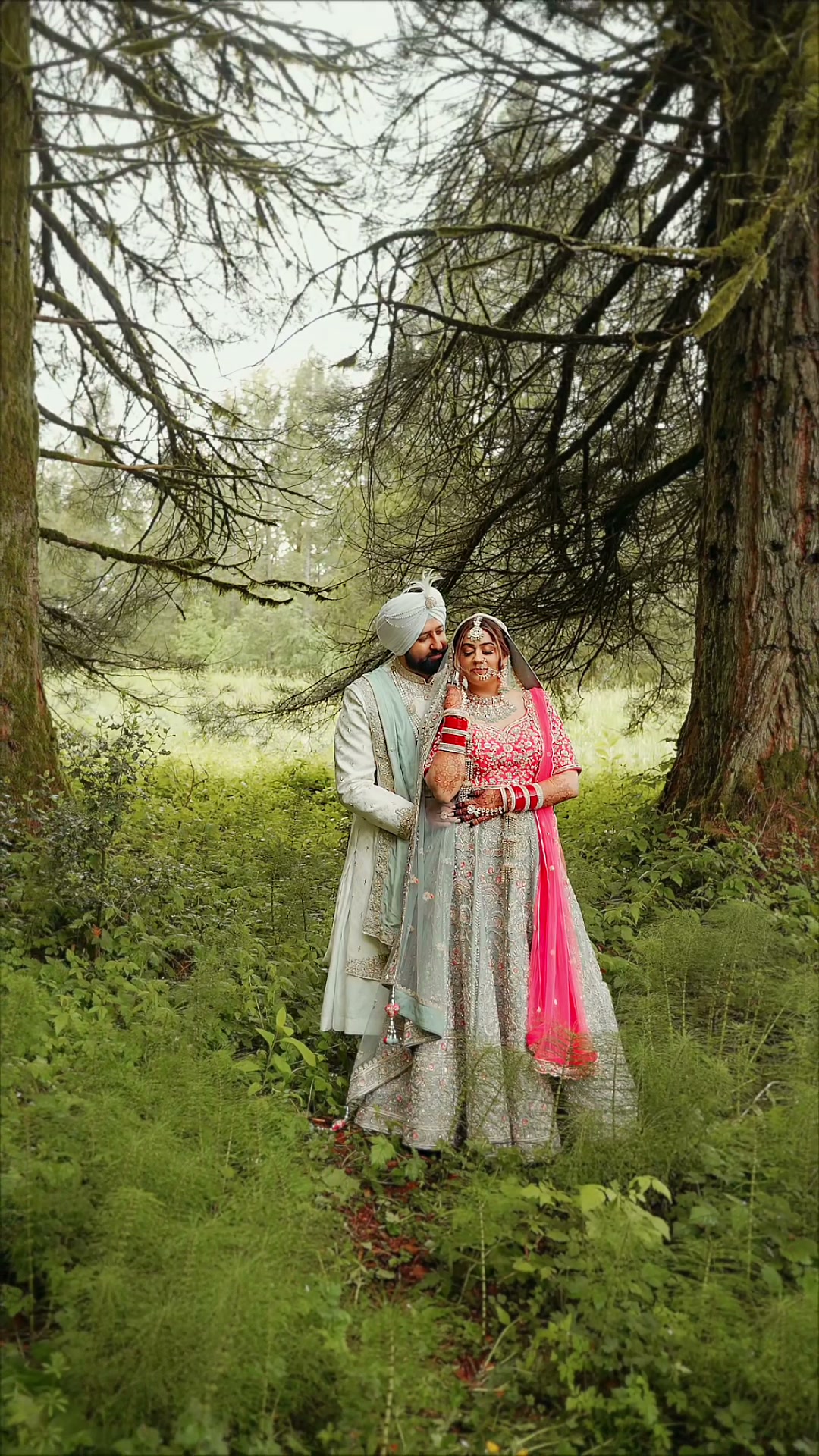 Sikh Wedding Forest Ceremony Cinematography, Vancouver, wedding cinematography near Guildford
