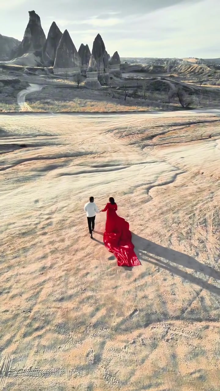 Wedding Red Dress Cappadocia Cinematic Reel, wedding cinematography near Guildford